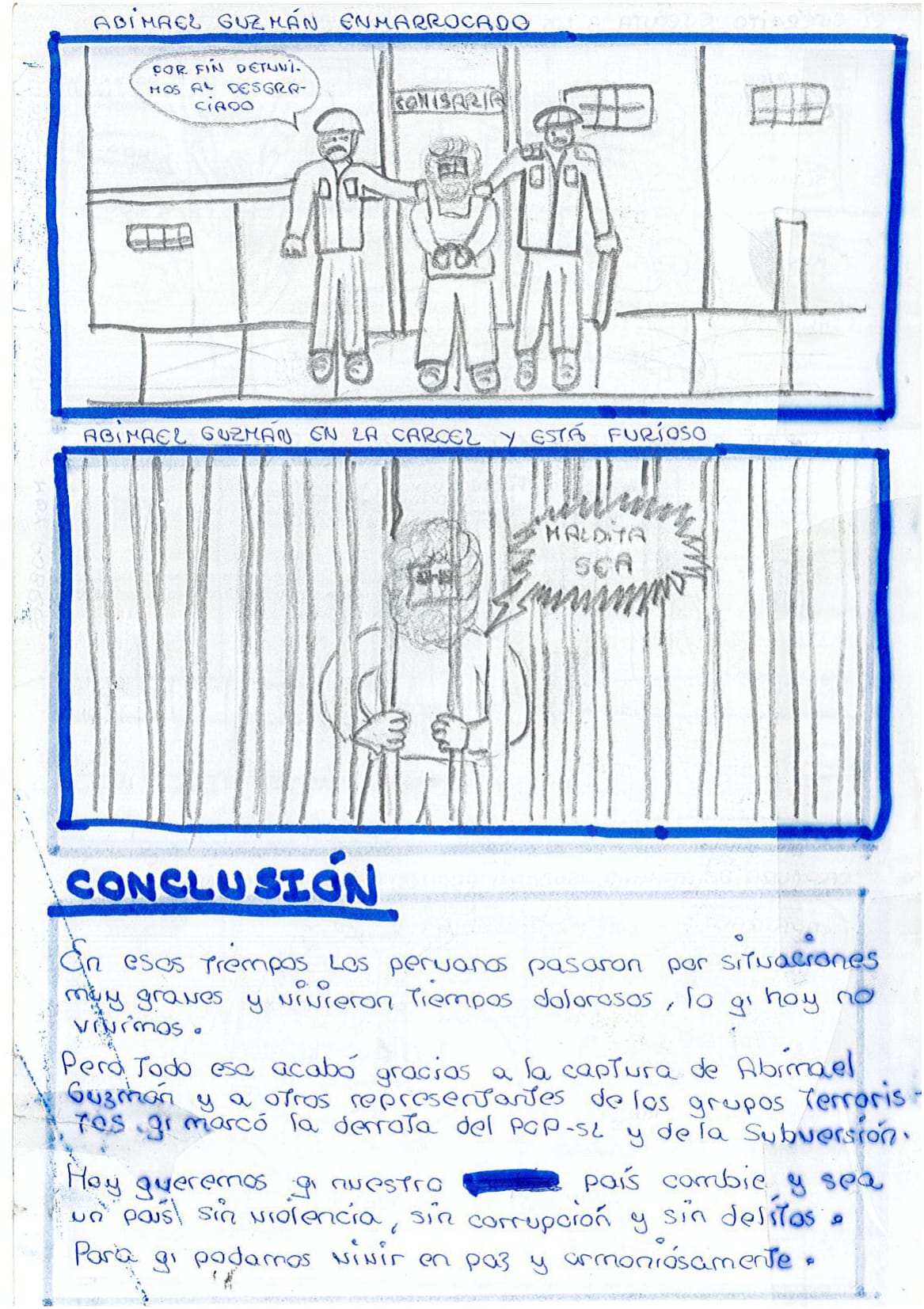 Historieta Sobre El Conflicto Armado Interno 1980 2000 Cdi